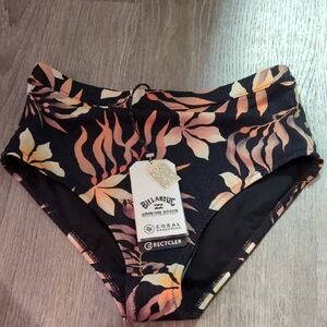 Billabong Coral Gardeners High Waisted Retro Swim Bottoms Size S (8)